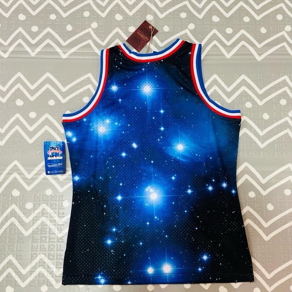 Mitchell and ness space jam basketball jersey - Picture 7 of 7